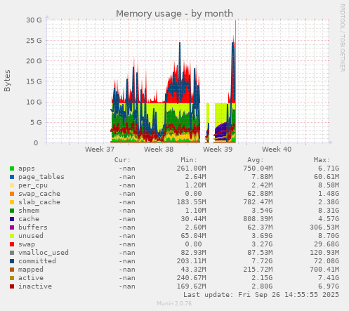 Memory usage